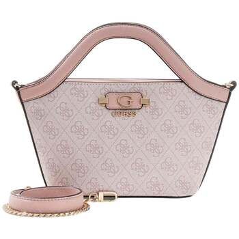 Guess Bolso de mano Bolso Tote Lindsey Mini con logo Orchid para mujer