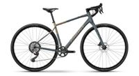 bicicleta gravel ghost asket shimano grx 11s 700 mm azul pizarra beige arenisca 2025