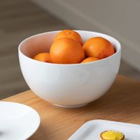 ensaladera 225 cm porcelana blanco