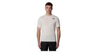 camiseta de manga corta para hombre the north face foundation mountains faces blanco