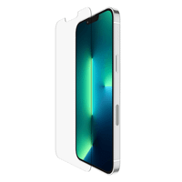 protector de pantalla belkin ova070zz iphone 13 pro max 14 plus temperedglass antimicrobiano