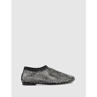 la strada zapatos bajos bailarina 4500908 negro para mujer