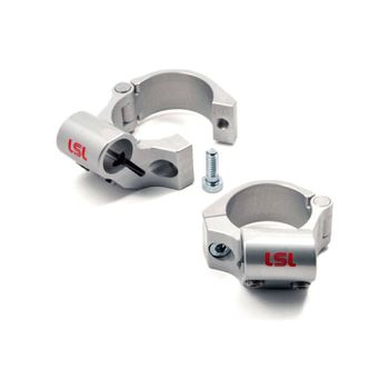 Cuello con clip LSL Speed Match plegable par gris