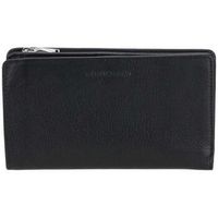 arthur  aston cartera tarjetero unisex hombre mujer negro para mujer
