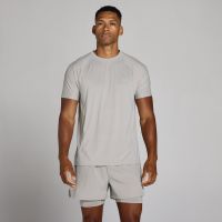 mp mens training ultra mesh t-shirt - chalk grey - xl