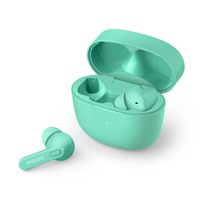 auriculares bluetooth intrauditivos philips tat2206gr00 green ipx4 estuche de carga