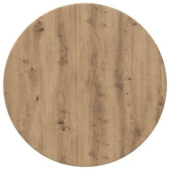 Encimera Ø 70 X 1,5 Cm Redondo Madera De Ingeniería Vidaxl