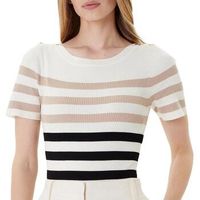 morgan camiseta rayure para mujer