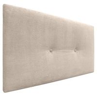 dhome cabecero de pana liso con botones 95x60 camas 8090 - beige