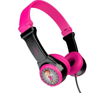 JLAB JBuddies Folding Kids Headphones - Pink, Pink