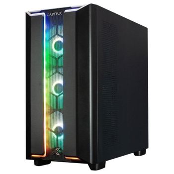PC Sobremesa CAPTIVA 94114 AMD Ryzen 7 7800X3D 32GB 1TB SSD RTX 5060 Ti FreeDOS RGB