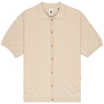 Element Chaqueta de punto Sight textured knit polo para hombre