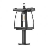 sobremuro de exterior solar led zeffa 3w