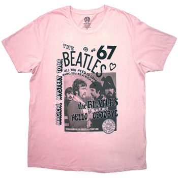 The Beatles Camiseta manga larga 1967 para hombre