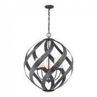 lampara colgante blacksmith 5 luces