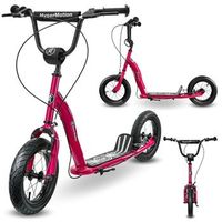 patinete infantil hypermotion ruby 122 con ruedas inflables y frenos desde 5 anos