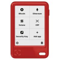 cartera hardware ledger nano g5 rouge cerise bluetooth 52 pantalla 276