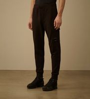 cp company para hombre rccmsp717a005086w pantalon diagonal raised fleece lens negro m casual algodon