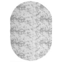 alfombra de pelo largo navarra gris plateado 300x200 cm vidaxl
