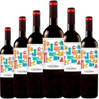coloma tocando madera joven vino tinto espana pack 6 botellas 75 cl 14 vol