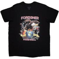 foreigner tops y camisetas farewell para mujer