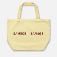 samsoe samsoe frinka cotton-canvas shopper bag