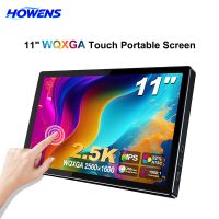monitor portatil howens de 11 pulgadas con pantalla tactil de 10 puntos wqxga 25k ips 92 ntsc pantalla de viaje con tipo-c y hdmi para laptop switch ps5