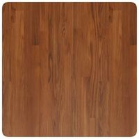 tablero de mesa  tablero escritorio cuadrada madera roble marron oscuro 70x70x4 cm