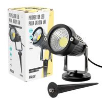 foco led jardines 5w 421lm 3000k pincho 40000h