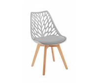 silla viva - gris claro