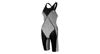 Michael phelps matrix banador con espalda descubierta eu negro gris oscuro mujer