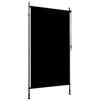 Estor Enrollable - Estor Para Exterior - Poliéster Y Acero - Gris Antracita (120x270cm)