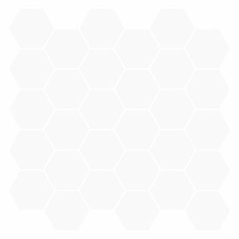 Azulejo Hexagonal 50 Uds. Blanco 30 X 30 Cm Poliuretano Y Pet Vidaxl