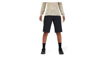 Pantalon corto fox ranger forrado mtb mujer negro