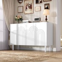 aparador - mueble para salon - mdf - blanco 120x385x79cm