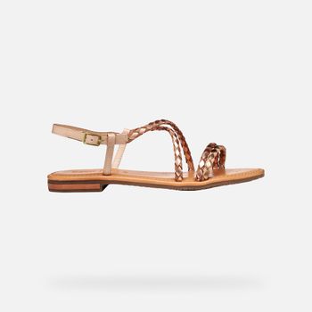 GEOX Sozy S Mujer Beige/rosa Oro