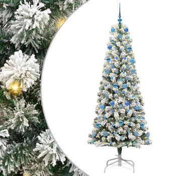 Árbol De Navidad Artificial Con Ramas Articuladas Verde Y Vidaxl