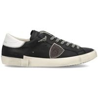 philippe model deportivas moda prlu v039 prsx low man-nero bianco para hombre