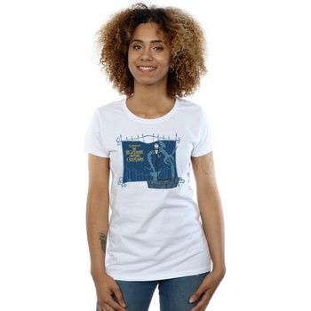 Disney Camiseta Nightmare Before Christmas Jack And The Well para mujer