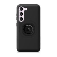 funda para movil quad lock qmc-gs23 cover policarbonato tpu negra para galaxy s23