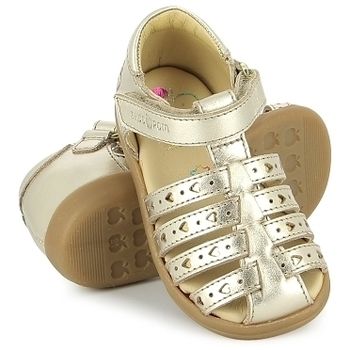 Shoo Pom Sandalias Pika Love Platine-Gold para niña