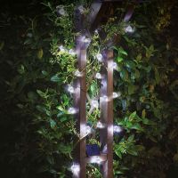solar powered 25 orb fairy lights