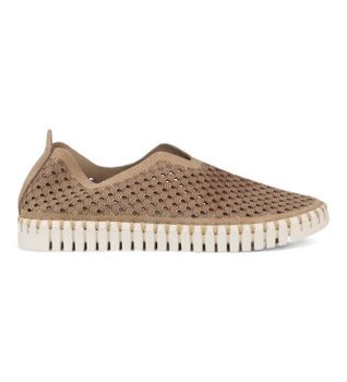Ilse Jacobsen para mujer. TULIP3275 Zapatos Slip In Tulip marrón (39), Tela, Plano, Ninguno, Casual