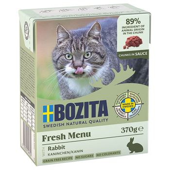 Bozita bocaditos en salsa 12 x 370 g - Conejo
