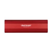 disco duro patriot transporter lite 512gb ssd usb-c 1000mbs aluminio rojo