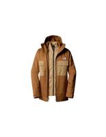 chaqueta the north face triclimate fourbarrel 3 en 1 hombre marron