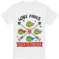 teenage mutant ninja turtles camiseta pizza is forever para hombre