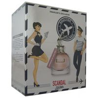 jean paul gaultier perfume set scandal - eau de parfum - 80ml  mini 20ml para mujer
