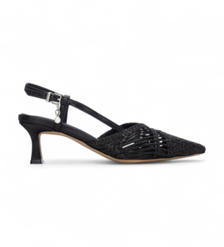 Xti para mujer. 14530102-NEGRO Zapatos 145301 negro (38), 5 a 8cm, Hebilla, Casual, Clásico