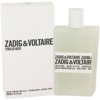 zadig  voltaire perfume this is her - eau de parfum -100ml - vaporizador para mujer